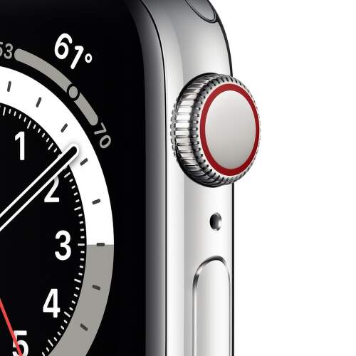 Apple Watch Series 6 GPS + Cellular 40 mm stříbrná ocel se