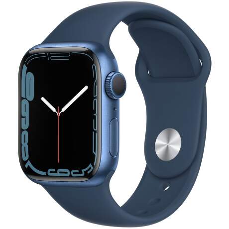 Apple Watch with Blue Aluminium Case