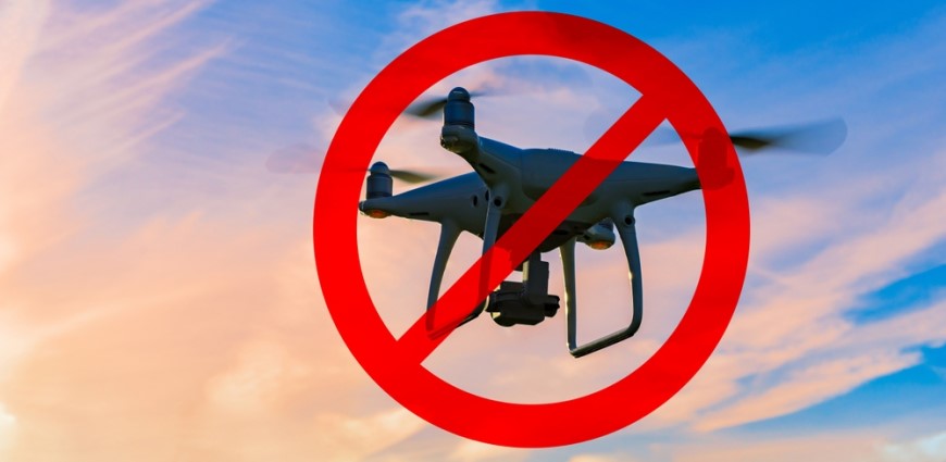 Ako vybrať dron? Zákaz používania dronu
