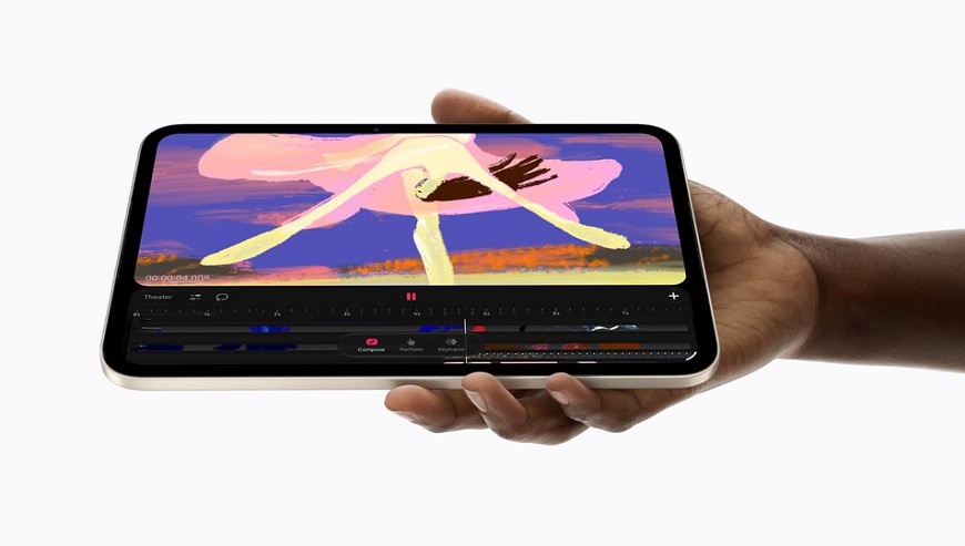 Nemalá senzácia v podaní Apple! Už dnes predstavil nový iPad mini s raketovým výkonem a prvotriednym OLED displejom Apple iPad mini v ženskej dlani