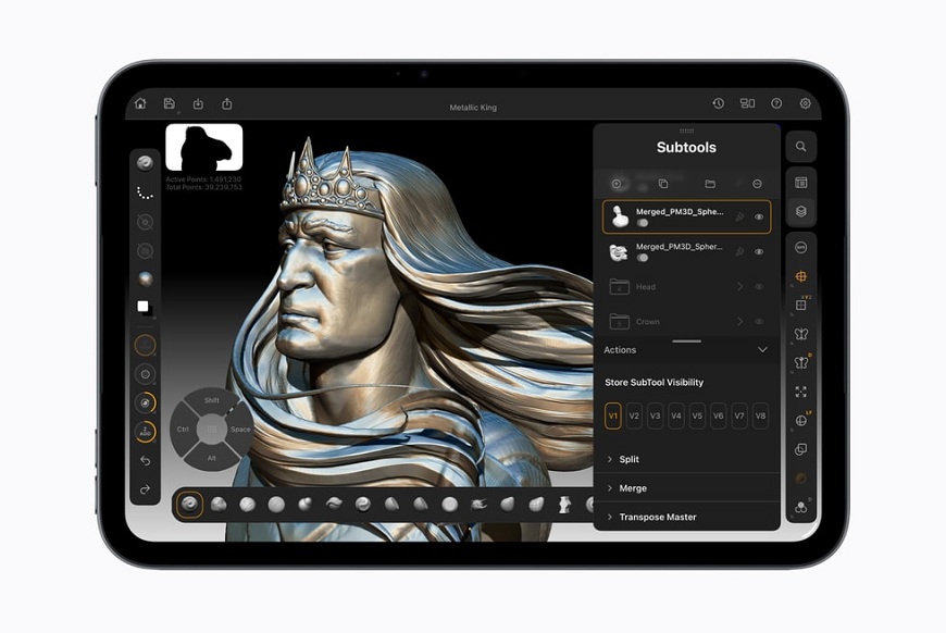 Nemalá senzácia v podaní Apple! Už dnes představil nový iPad mini s raketovým výkonem a prvotriednym OLED displejom Ukážka pokročilej grafickej editácie na tablete Apple iPad mini A20 Pro