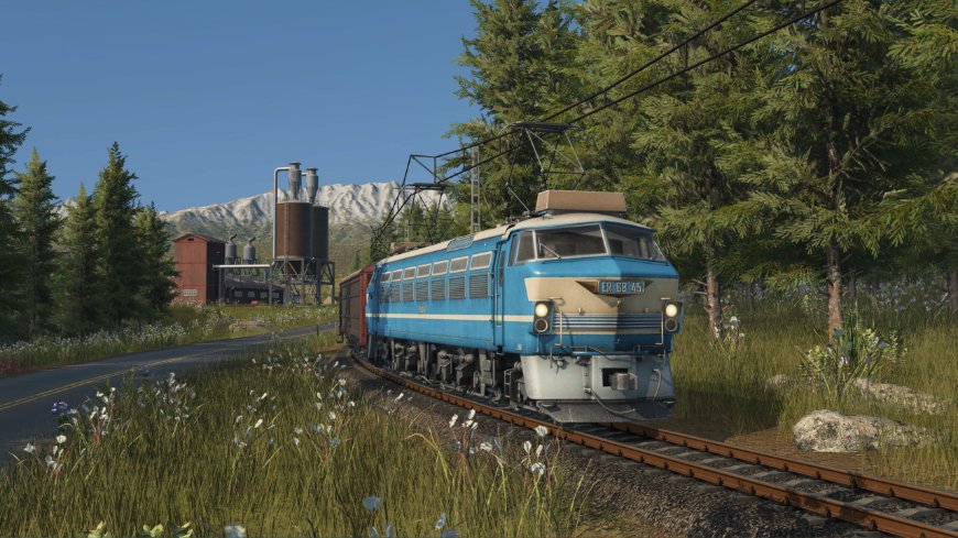 Vlak v hre Transport Fever 3