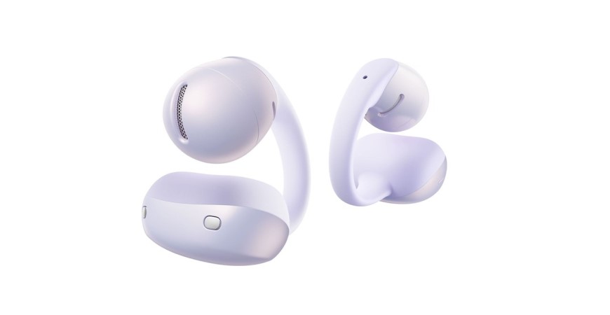 Shokz OpenDots 2 a OpenDots Air: Otvorené slúchadlá, ktoré vás neodstrihnú od okolia OpenDots Air vo fialovom vyhotovení