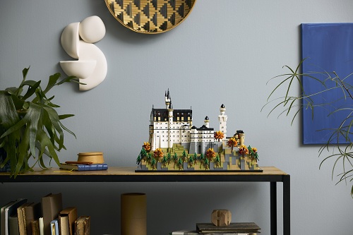 Postavený krásny zámok z LEGO® Architecture.