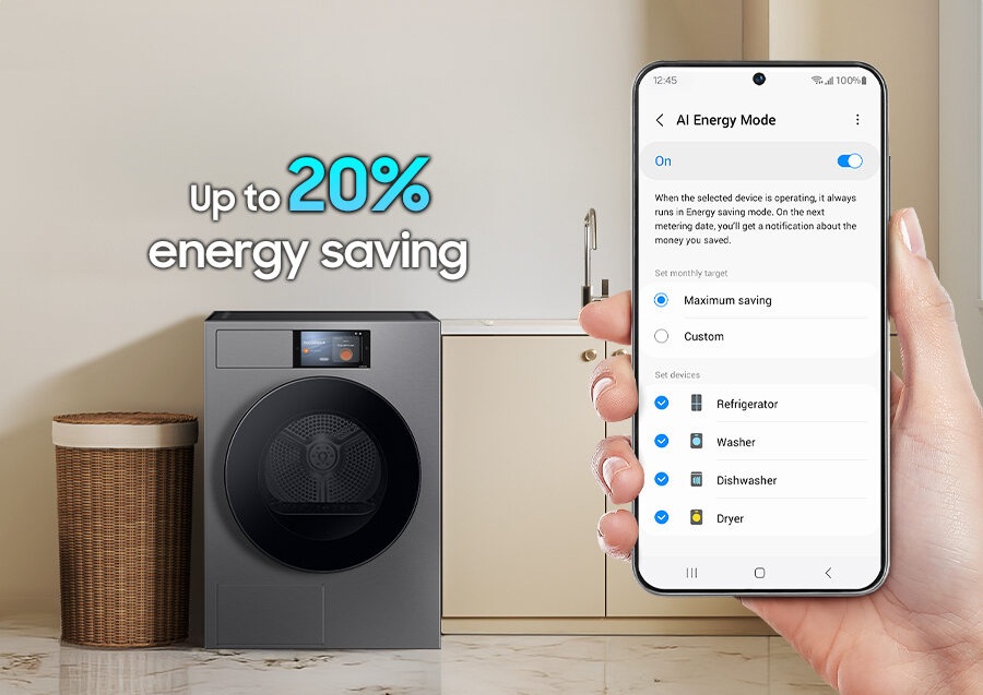 Sušičky Samsung v energetickej triede A: Sušte bielizeň úsporne a efektívne! Sušičky Samsung v energetickej triede A: Sušte bielizeň úsporne a efektívne!