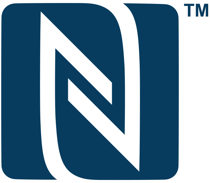Ikona technológie NFC.