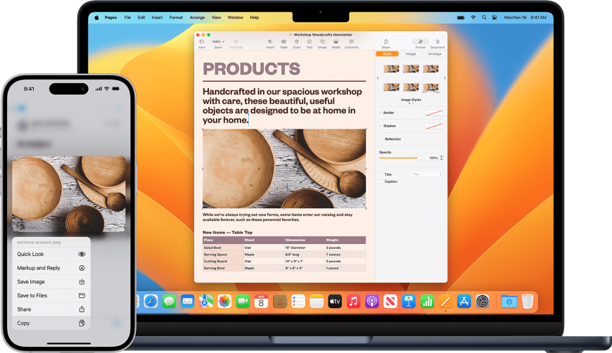 Objavte všetky funkcie ekosystému Apple a využite vaše zariadenie naplno universal clipboard