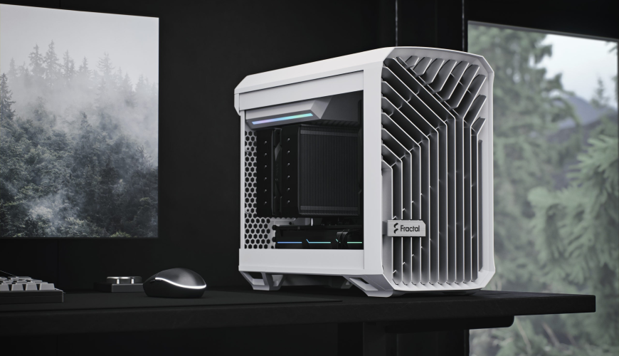 Fractal Design: Minimalistické PC skrine a výbava v škandinávskom štýle Fractal Design