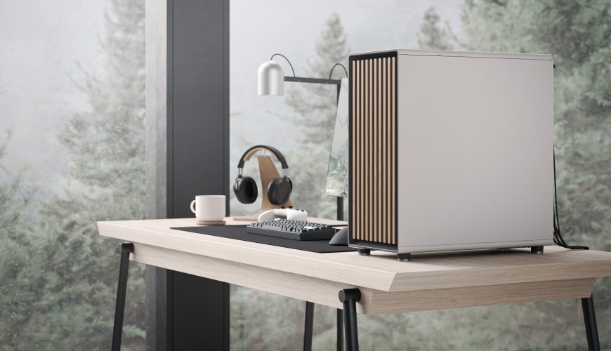Fractal Design: Minimalistické PC skrine a výbava v škandinávskom štýle Fractal Design