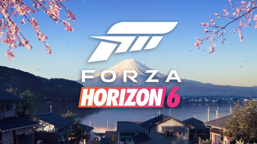 Pohľad na horu Fudži v hre Forza Horizon 6