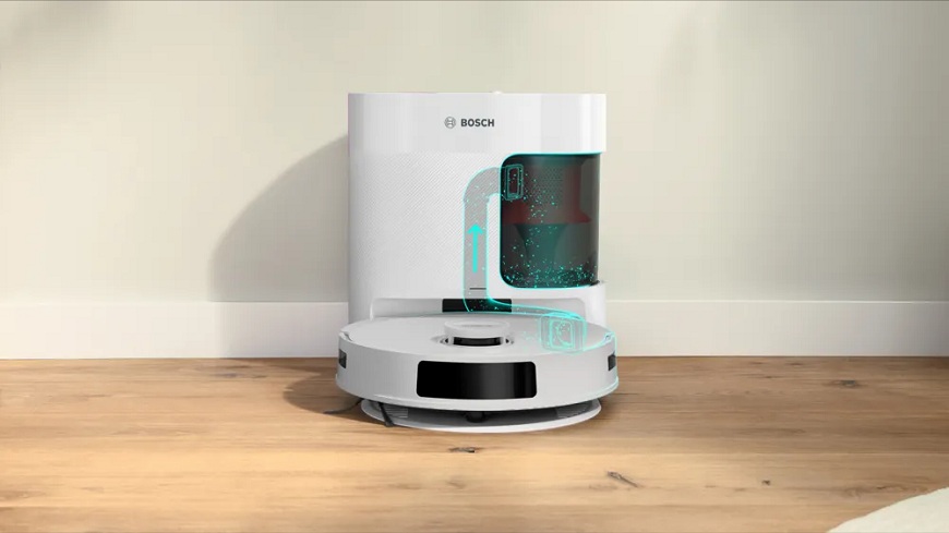 Robotický vysavač Spotless s odsávací stanicí