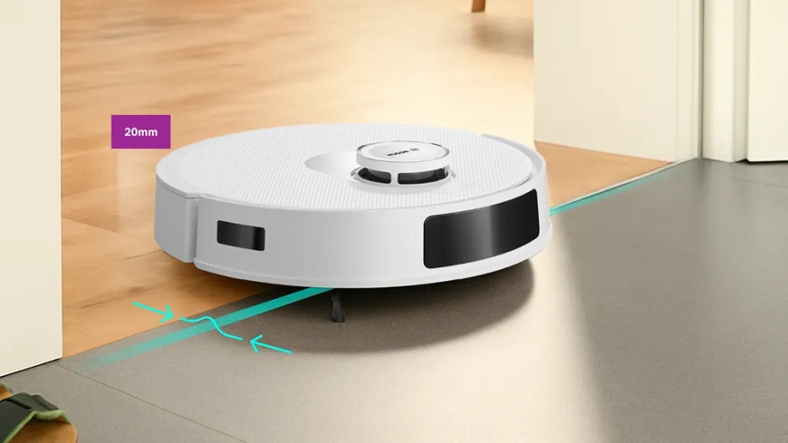 Bosch robotický vysavač Spotless přejede překážky do výše 2 mm