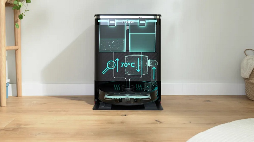 Bosch robotický vysavač Spotless dokovací stanice pro kompletní péči