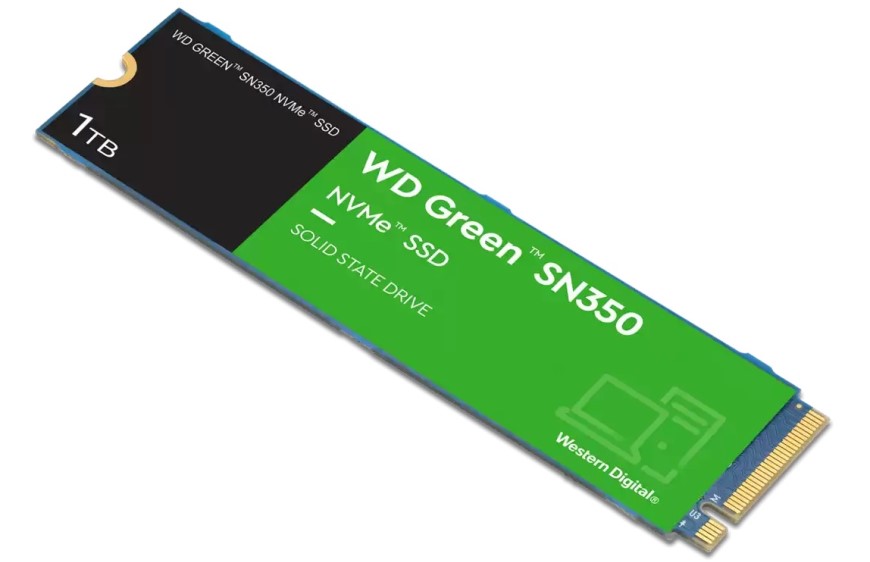 Ako vybrať SSD? SSD Western Digital Green SN350 1TB