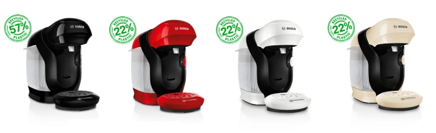 Vylaďte svoj štýl s kávovarmi Bosch Tassimo Tassimo Green Collection
