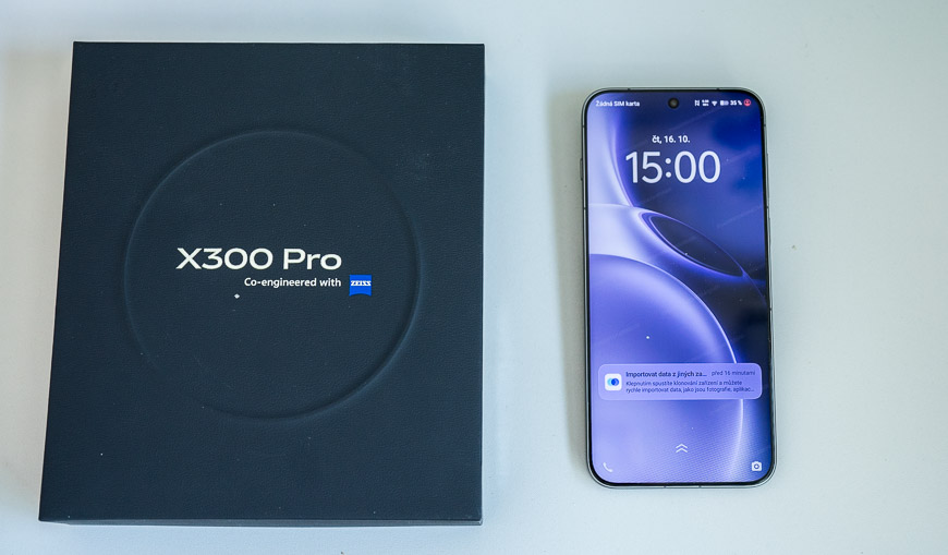 Recenzia: vivo X300 Pro – S kráľom zoomu určite nešliapnete vedľa balenie mobilného telefonu vivo X300 Pro