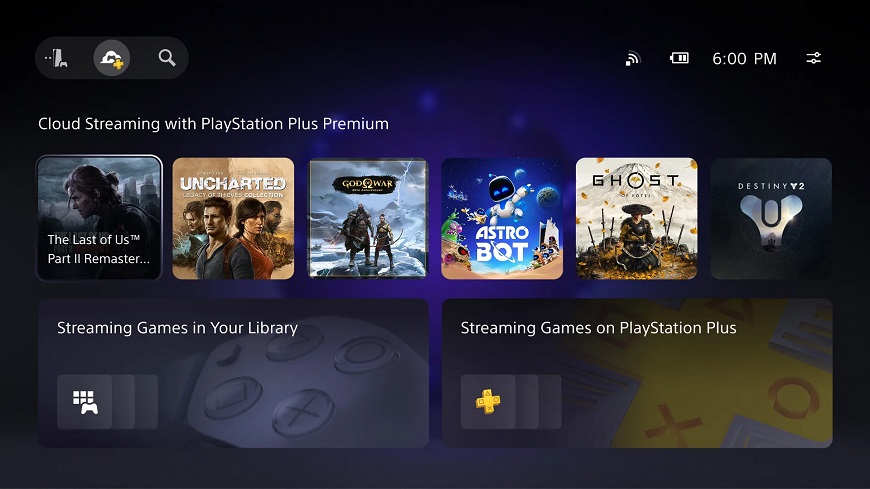 PlayStation Portal spúšťa cloudové streamovanie hier pre PS5 Náhľad prostredia PlayStation