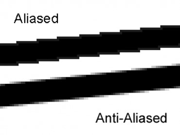 Čo je to DLSS, upscaling a ďalšie technológie grafických kariet Ukážka vyhladzovania pomocou Anti-Aliasingu