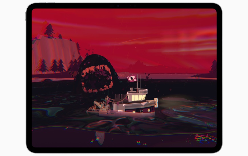 Dredge hra roka iPad