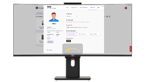 CES 2026: Novinky od Lenovo vás prenesú do budúcnosti Prototyp monitoru AI-Powered Personalized Display, predstavený spoločnosťou Lenovo na CES 2026