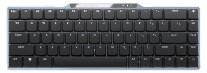 CES 2026: Novinky od Lenovo vás prenesú do budúcnosti Prototyp klávesnice Lenovo Adaptable Keyboard, predstavený spoločnosťou na CES 2026