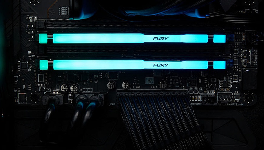 Ako vybrať RAM? pamäť RAM Kingston FURY Beast DDR5 RGB Memory lifestyle