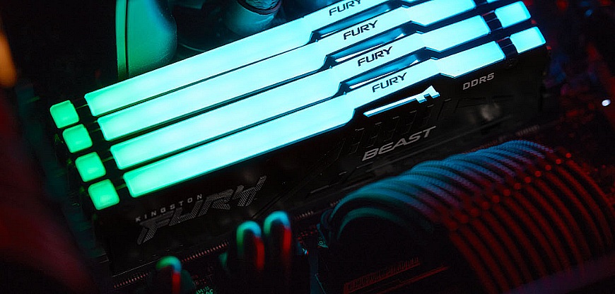 Ako vybrať RAM? Pamäť RAM Kingston HyperX Fury RGB