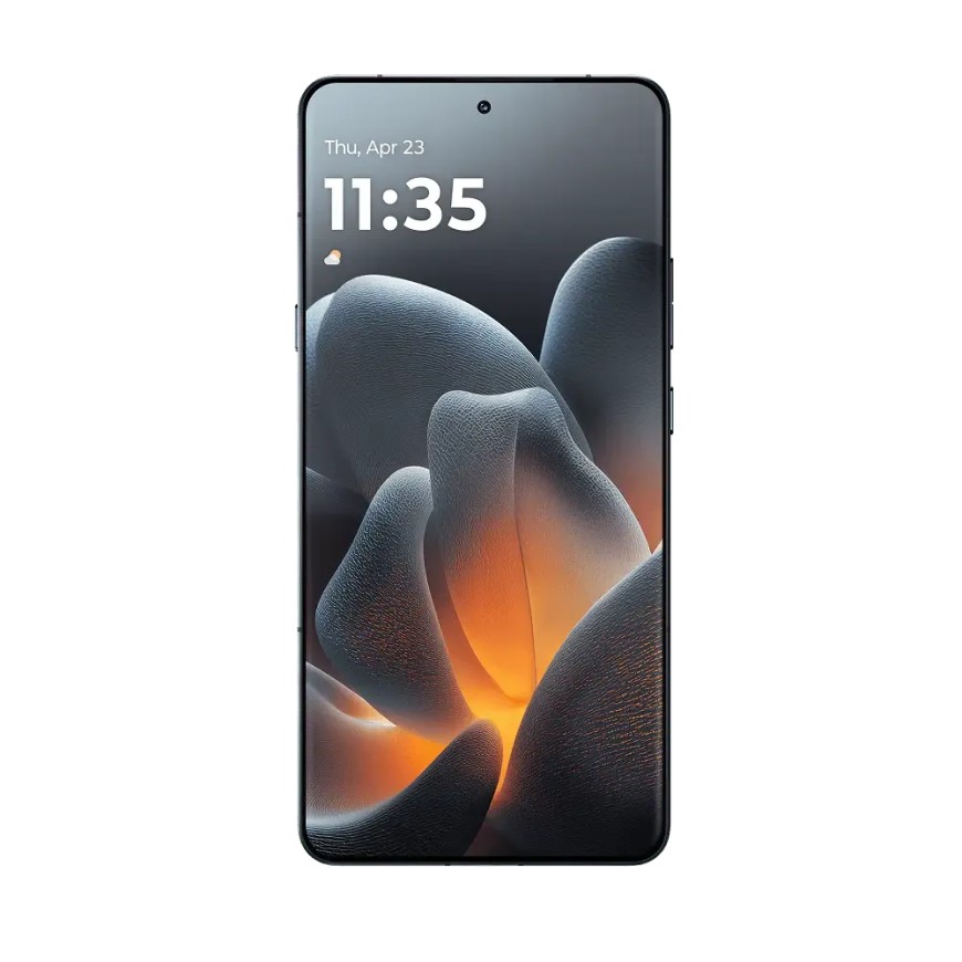 Mobilní telefon Motorola Signature v černé barvě – zadný pohľad