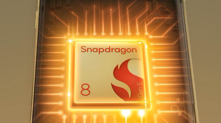 Detail procesora Snapdragon 8