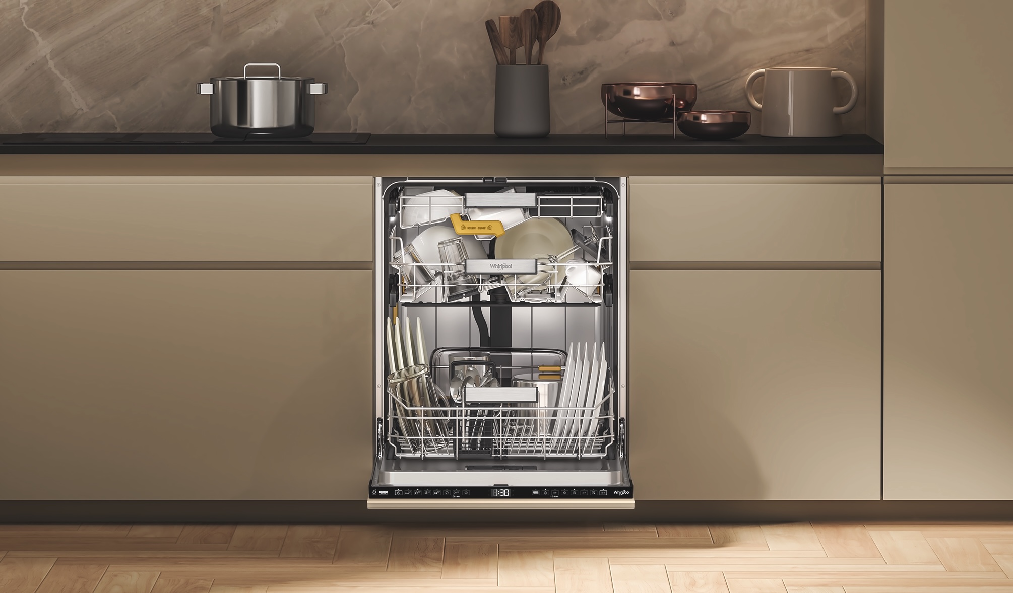 5 dôvodov, prečo si zaobstarať najlepšie vybavenú umývačku riadu Whirlpool MaxiSpace Umývyčky riadu whirlpool MaxiSpace