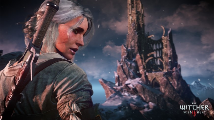 Zaklínač 3 znovu ožíva. Čaká nás nové DLC alebo ide len o dokonale pripravenú ilúziu? Žena s mečom sa obzerá dozadu.