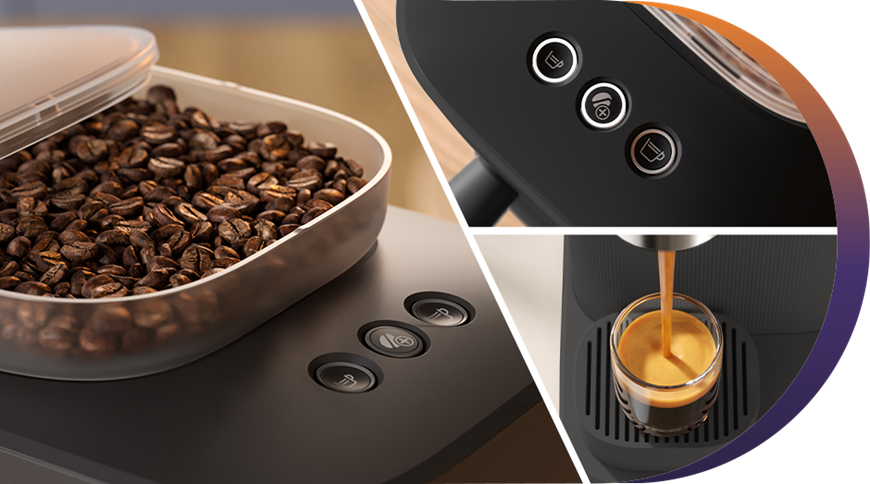 Predstavujeme Philips Baristina: Všetko pre dokonalé espresso aj cappuccino detaily kávovaru Philips Baristina