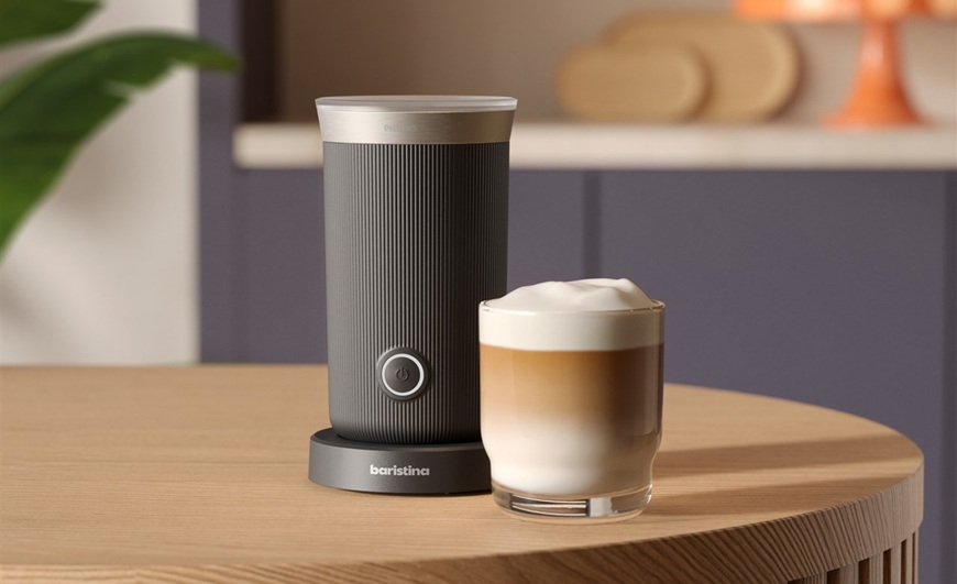 Predstavujeme Philips Baristina: Všetko pre dokonalé espresso aj cappuccino napenovac Philips Baristina