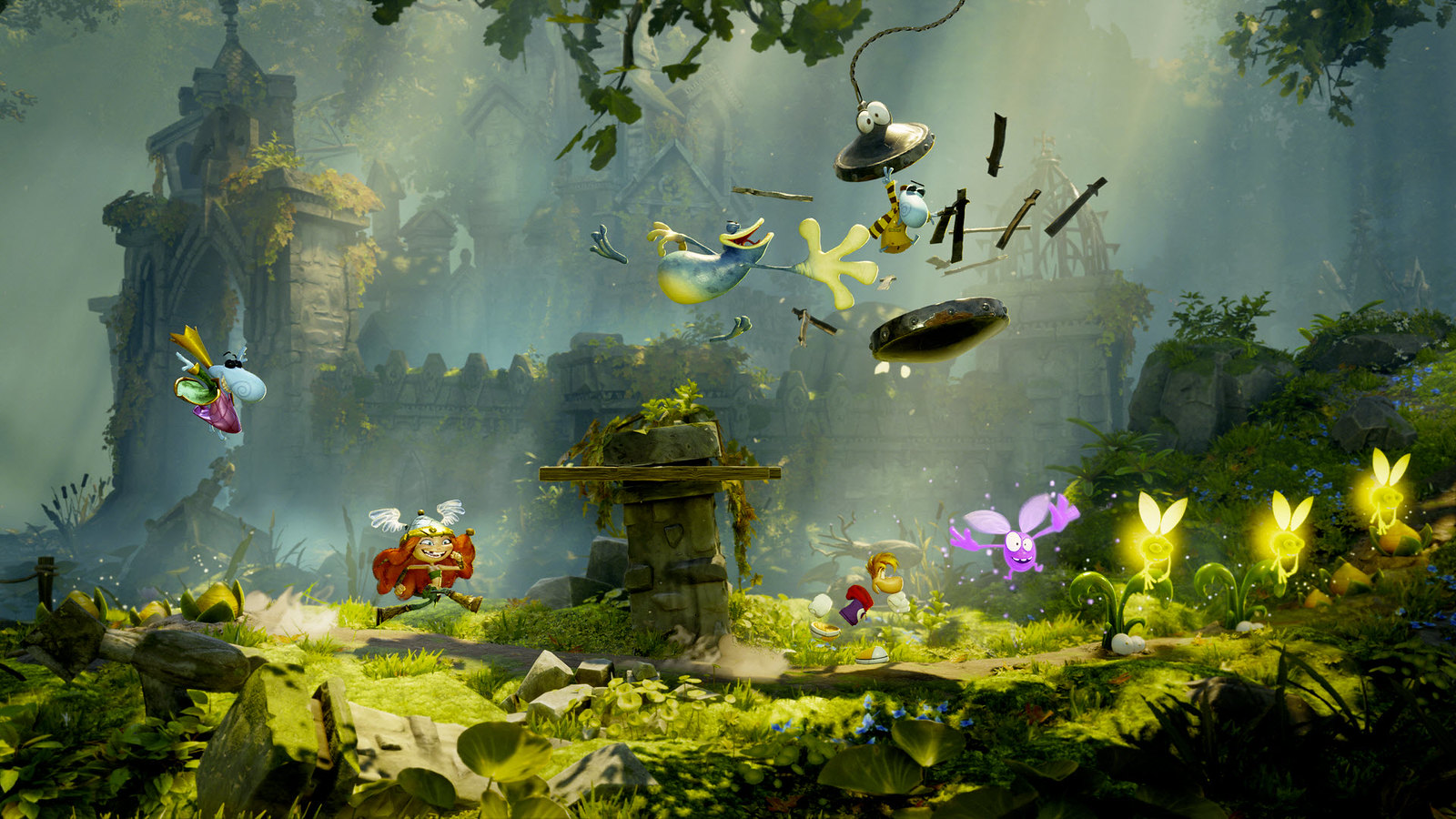 State of Play: Wolverine, Silent Hill i nový God of War Postavičky poskakují na trávníku, Rayman