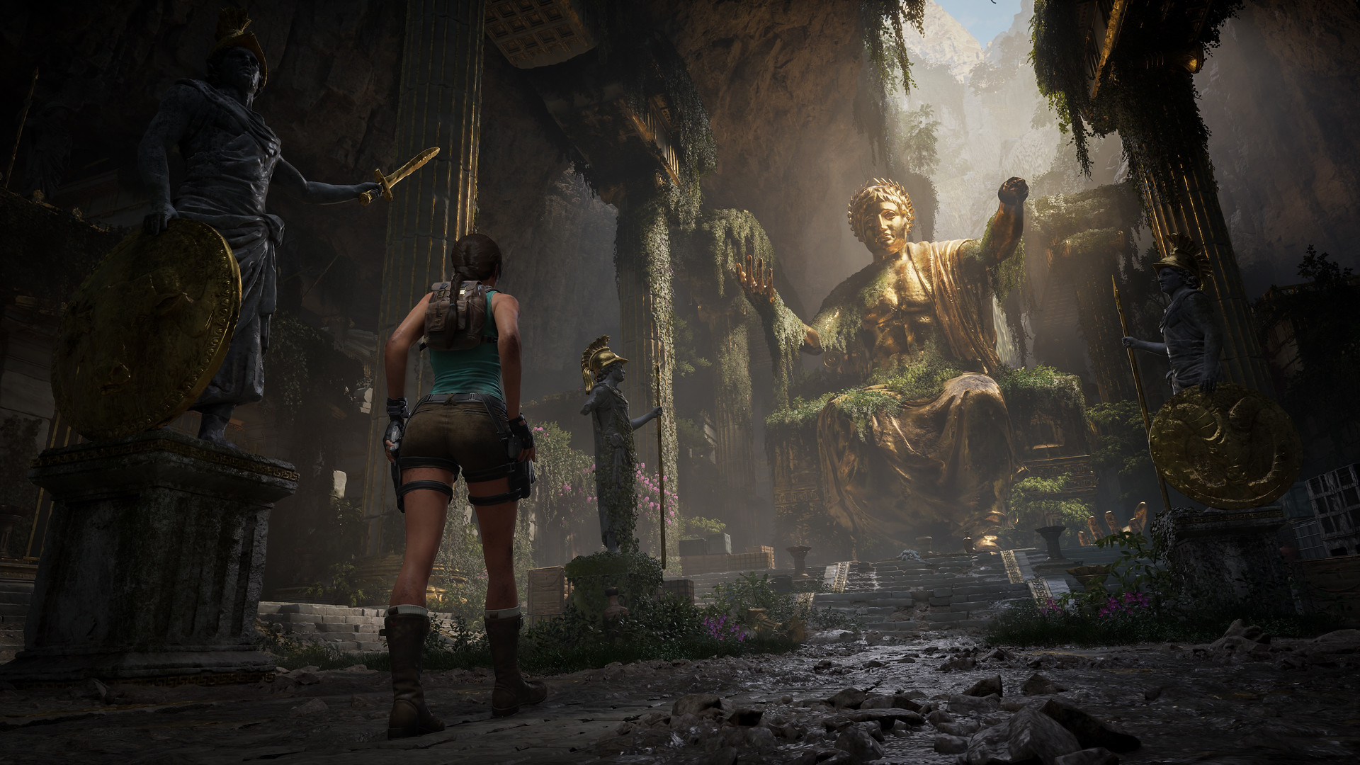 State of Play: Wolverine, Silent Hill i nový God of War Lara Croft přichází k monumentu