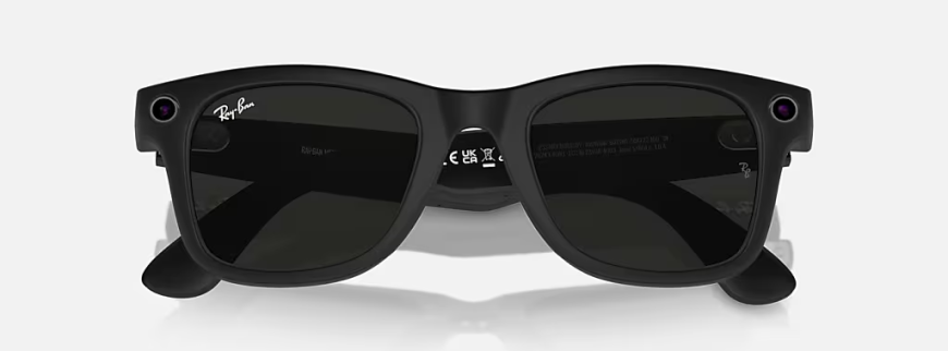 Inteligentné okuliare Ray-Ban Meta: Druhá generácia a jej vylepšenia RAY-BAN ꟾ META Wayfarer čierne