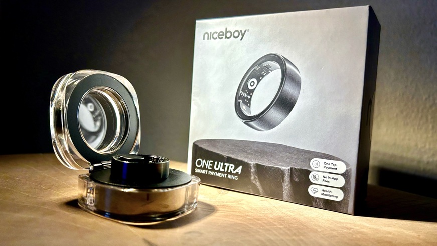 Recenzia: Niceboy ONE Ultra – Inteligentný prsteň, ktorý vie platiť a vyplatí sa mať ho poruke Obsah balenia prsteňa Niceboy One Ultra