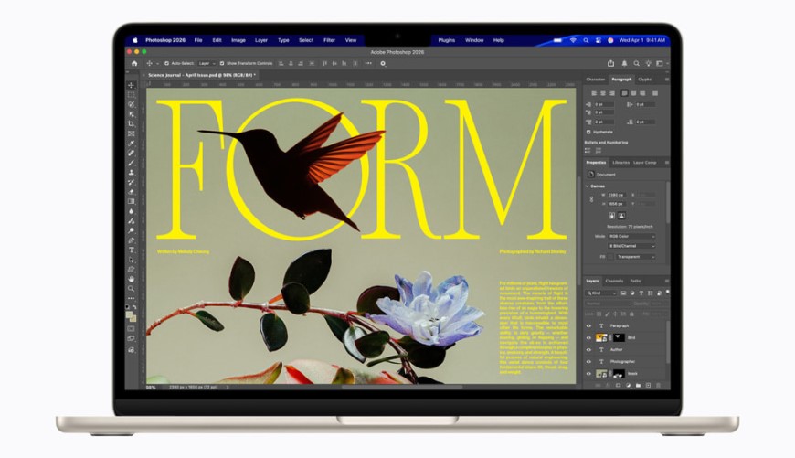 Apple s novinkami ďalej boduje – upgradoval Macy a odhalil nové duo monitorov Studio Display MacBook Air s čipom M5 so zapnutým displejom