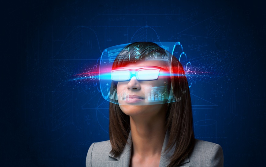 Inteligentné okuliare od Samsungu by mohli vedieť prekladať jedálny lístok priamo z okuliarov Ilustrácie inteligentných AI okuliarov