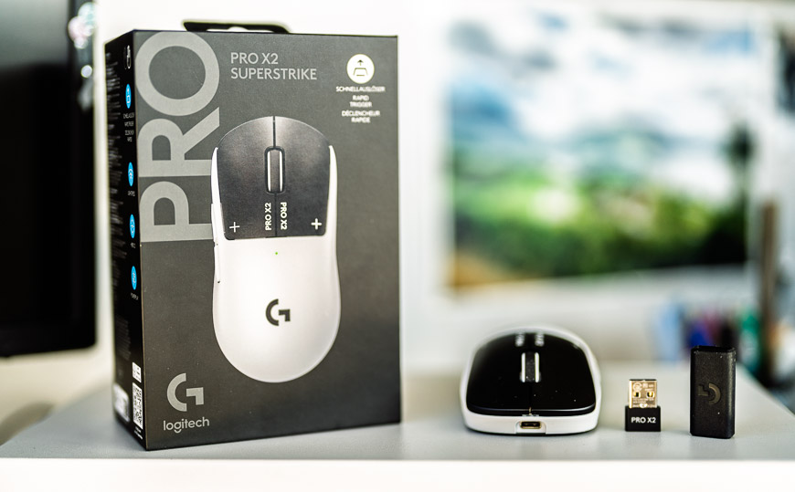 Herná myš Logitech G Pro X 2 SUPERSTRIKE s originálnym balením
