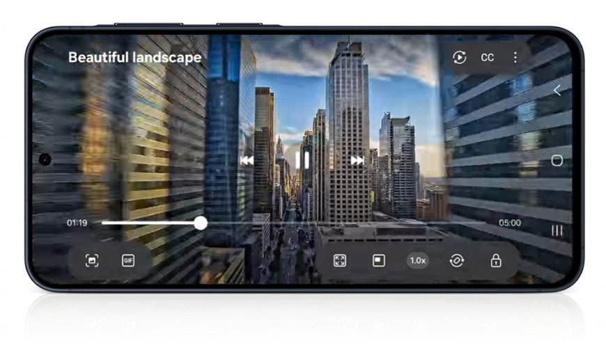 Predstavujeme Galaxy A57 a A37 5G, tohtoročných zástupcov strednej triedy od Samsungu detail obrazovky telefonu s nrakodrapy