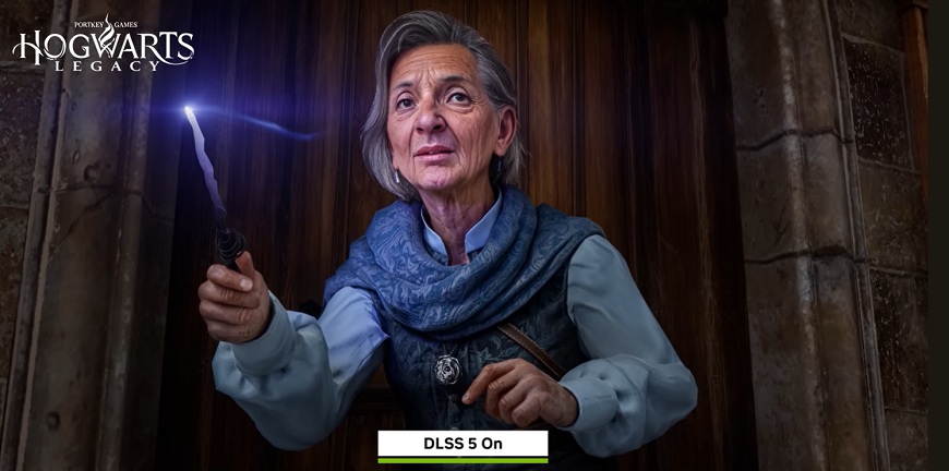 Technológia NVIDIA DLSS 5 posúva vizuálnu kvalitu hier o míľový krok ďalej technológia DLSS 5 od NVIDIA v hre Hogwarts Legacy