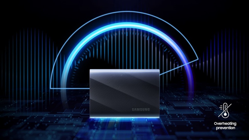 pokročilé chlazení u SSD T9