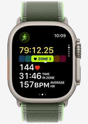 Prečo si zaobstarať Apple Watch? Apple Watch s analýzou aktivity na dispelji.