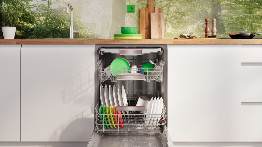 Bosch Green Collection: Dajte prírode zelenú Otvorená umývačka riadu Bosch Green Collection.