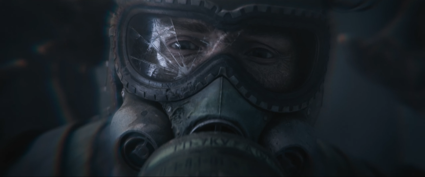Nové Metro 2039 prichádza: Hor sa do podzemia! (aktualizované) Tvár Cudzinca v maske, screenshot z traileru