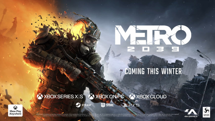 Nové Metro 2039 prichádza: Hor sa do podzemia! (aktualizované) Postava Cudzinca so zbraňou, screenshot z traileru na Metro 2039