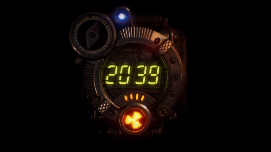 Nové Metro 2039 prichádza: Hor sa do podzemia! Screenshot z teaseru na odhalenie Metro 2039, digitálne čísla 2039 na číselníku