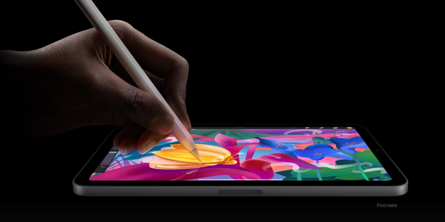 Ukážka kreatívnej tvorby na Apple iPade prostredníctvom stylusu Apple Pencil