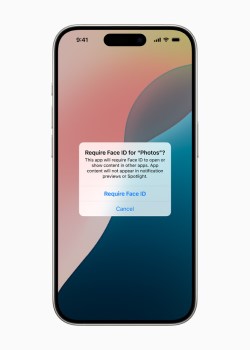 ukážka nastavenia funkcie Face ID v iPhone
